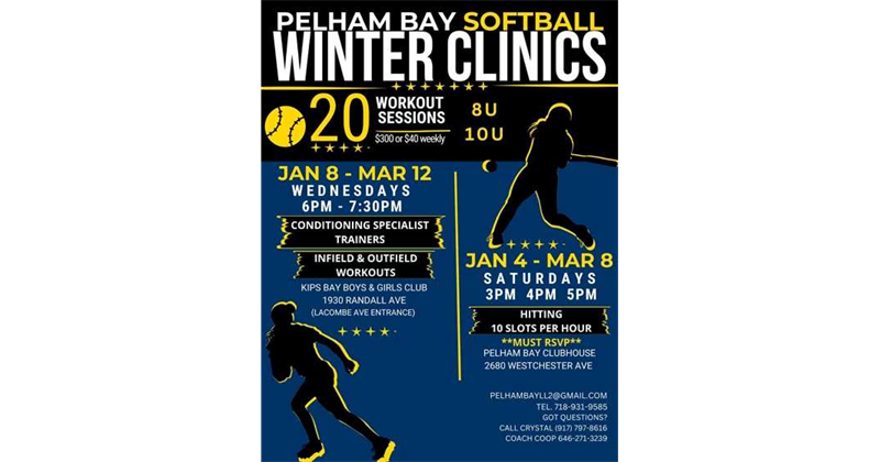 Girl's Softball Winter '25 Clinics